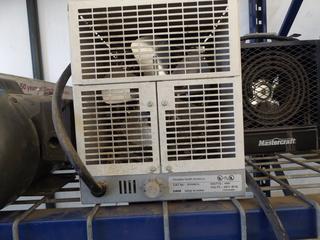 2 Electric Heaters 240V, 4800 Watts