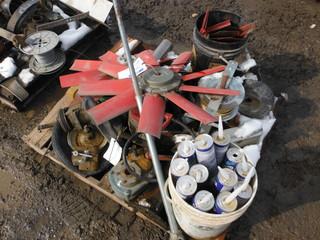 Lot of Truck Fans and Truck Parts