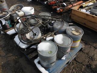 Lot of Drum Engine Oil
