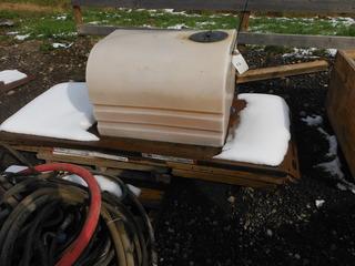 Lot of Assorted Screen Doors with Irrigation Water Tank