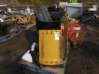 Lot of Grader Blade Extension, Etc, Truck Parts