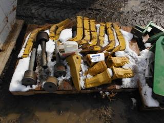 Lot of Front End Loader Bucket Teeth with Ripper Shanks
