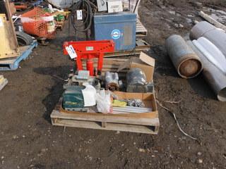 Lot of Garage Door Opener, Electric Motors, Pipe Bender