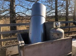 Stainless Steel Tubes with Propane Tank