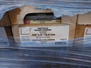 Lot of Board Screws 5/8 x 8