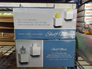 New 5"x5" Wall Cubes
