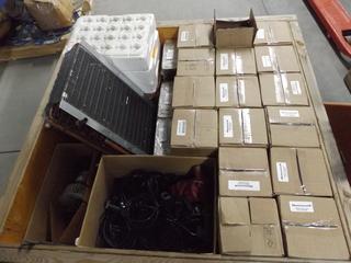 Pallet of Gas Valves, Recurculation Pumps, Refrigerant Heat Exchanger, Etc.