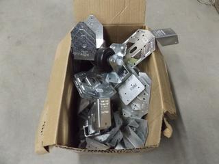 Box of Misc. Casters & Brackets