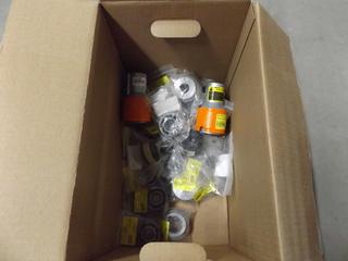 Box of Misc. Sprocket Hubs & Hypro CPLR JB Pump
