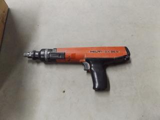 Hilti DX36M Powder Actuated Nail Gun, Ramset Strips & Powered Fasteners