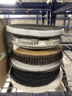 Misc. Floor Buffing Pads & 16" Wheels