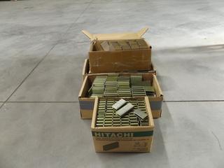 Lot of Hitachi Standard Crown Staples 16 Gauge