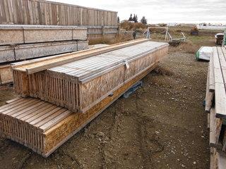 Assorted Floor Joists Approximately 11 7/8" - 16" 17'-20' Lengths