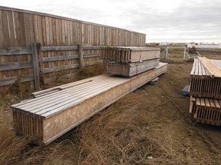 Assorted Floor Joists Approximately 11 7/8" - 16" 7 1/2'-21' Lengths