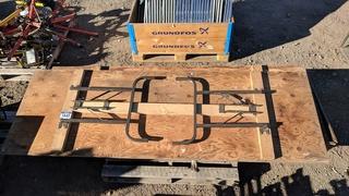 Quantityof 96"x32" Wood Folding Tables