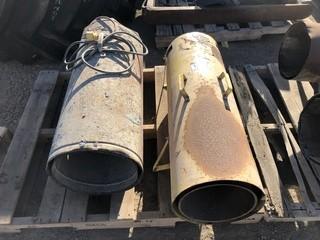 Lot of (1) Anthes Universal 250K BTU & (1) Red Max Propane Construction Heaters