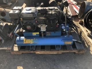 Emglo K5HGGA-8P 8 Gal Portable Compressor c/w Honda Powered