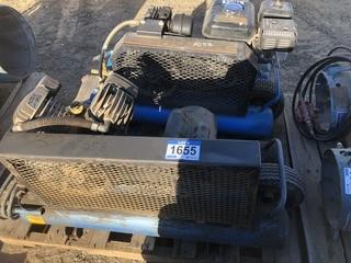 Eagle 3 HP 8 Gal Portable Compressor c/w Electric Drive