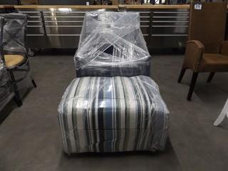 Lounge Chair c/w Foot Stool