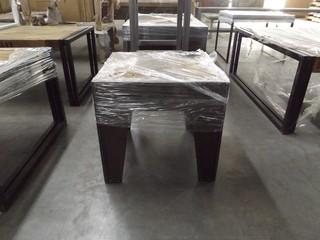 Wooden End Table 16"x16'x16"