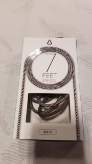 Native Union Micro USB 7 foot charging cable - Silver