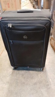 Delsey 30" Soft Sided Blk Luggage w/Overweight Indicator