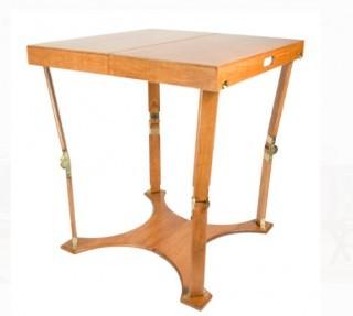 Spiderlegs Folding Cafe Table - C3030-Golden Oak