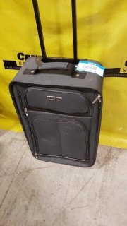 Prodigy 21" Soft Sided - Dk. Grey Pull Along Carry On 