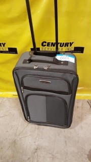 Prodigy 21" Soft Sided - Dk. Grey Pull Along Carry On 