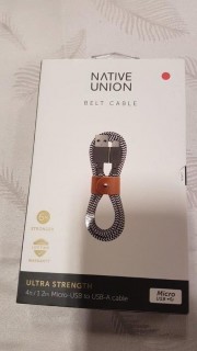 Native Union Micro USB Belt Cable - 4'