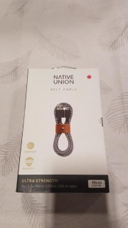 Native Union Micro USB Belt Cable - 4'