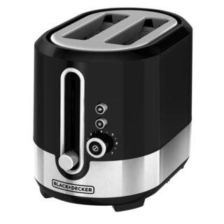Black & Decker T2101C 2 Slice Toaster - White