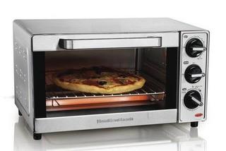 Hamilton Beach 31401 Stainless Steel 4 Slice Toaster Oven Broiler