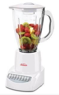Sunbeam BLSBX3-W00-033 Glass Jar Blender 350-watt White 