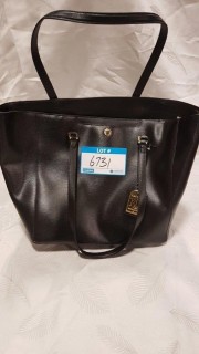 Ralph Lauren Newbury Halee Medium Tote  - Blk - Zipper Stuck