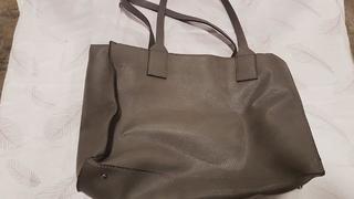 Guess Grey Ladies Handbag - Leather