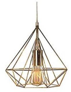 Wrought Studio Modlin Diamond Cage 1-Light Pendant (VRKG8312_25131095)