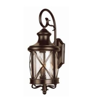 Trans Globe Lighting 5120 ROB Outdoor Chandler 19.5" Wall Lantern, Rubbed Oil Bronze 