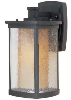 Maxim 65653CDWSBZ Bungalow Single Light 14" Tall LED Outdoor Wall Sconce