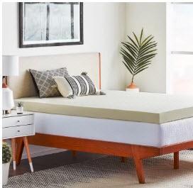 Lucid 4 Gel Memory Foam Mattress Topper (LCID1061_30936983) - King