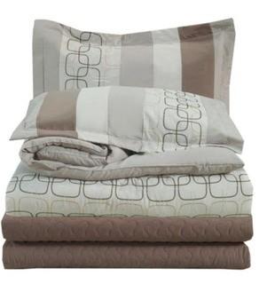 Bellisimo 12 pc Comforter Set - Queen - Gridlock 