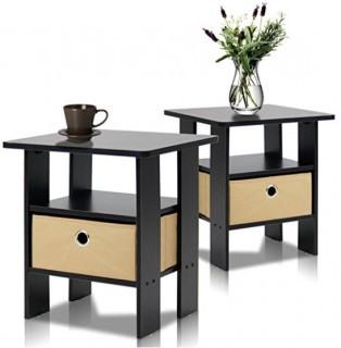 Andover Mills Joseph End Table with Storage (ANDO7174_20819201) - Espresso 