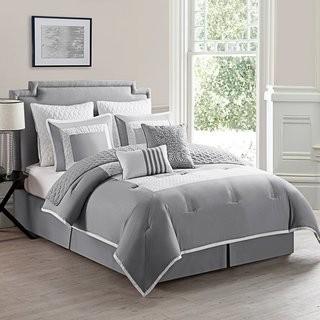 Alcott Hill Corte Comforter Set (ALCT9929_19782161_19782159) - Grey - Queen