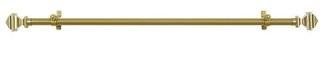 Achim Importing Co Buono II Bach Curtain Single Rod ACHM1157_10987385) - 25" - 48" - 