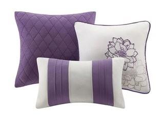 Red Barrel Studio Broadwell 6 Piece Print Reversible Duvet Cover Set RDBL2757_20605398_20719175) - Aqua - King