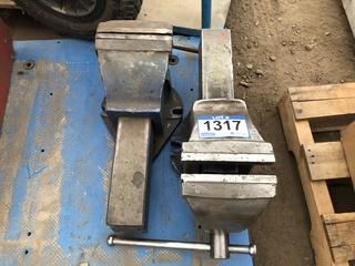 (2) 6" Bench Vises
