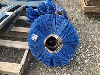 Quantity of Sweeper Brushes, Grinding Disc & Hub Spacers