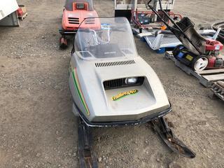 John Deere Trailfire Snowmobile S/N  J44FH 100146M