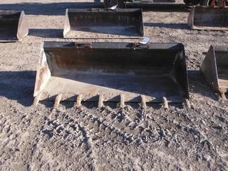 Bobcat 80" Tooth Bucket To Fit Skid Steer Control # 7185.