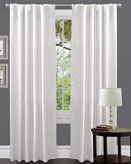 Lush D?cor - Venetian - Single Panel - 54" x 84" - White Rod Pocket